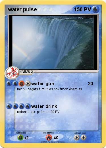 Pokemon water pulse