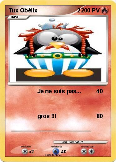 Pokemon Tux Obélix                         2