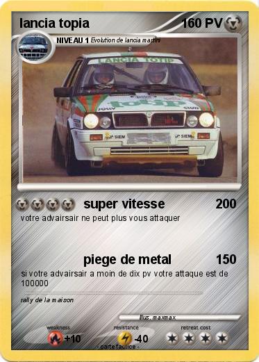 Pokemon lancia topia