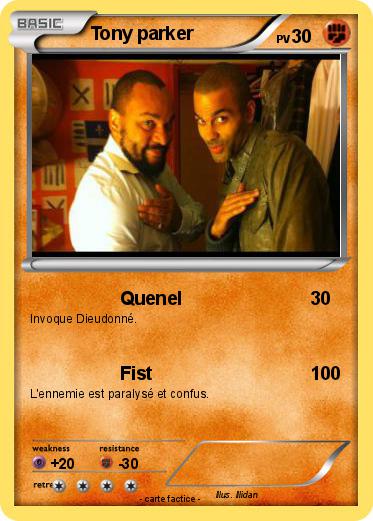 Pokemon Tony parker
