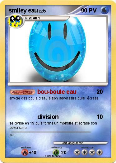 Pokemon smiley eau