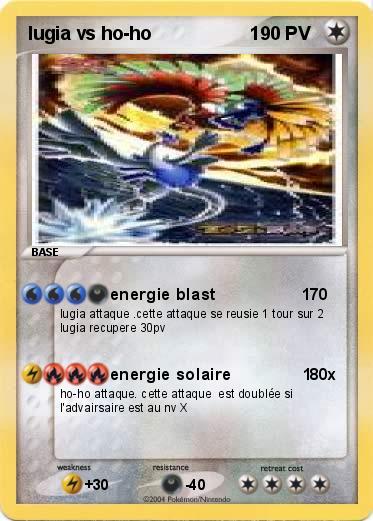 Pokemon lugia vs ho-ho                   1
