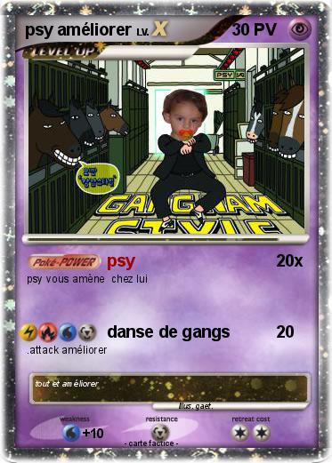 Pokemon psy améliorer