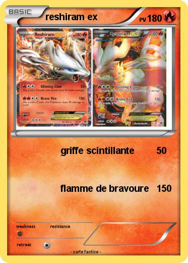 Pokemon reshiram ex