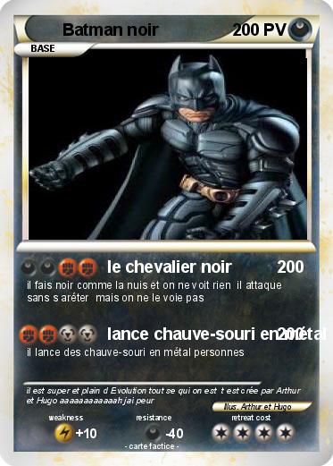 Pokemon Batman noir