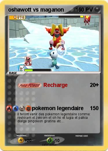 Pokemon oshawott vs maganon