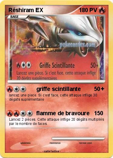 Pokemon Réshiram EX