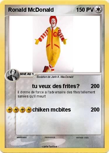 Pokemon Ronald McDonald