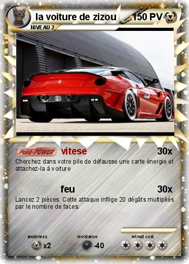 Pokemon la voiture de zizou