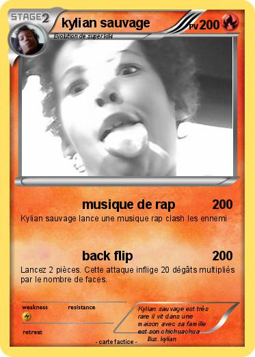 Pokemon kylian sauvage
