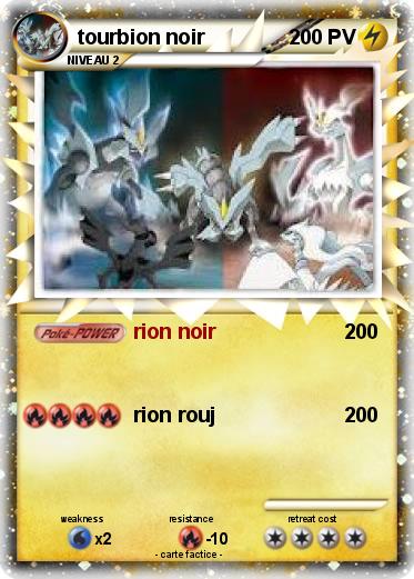 Pokemon tourbion noir