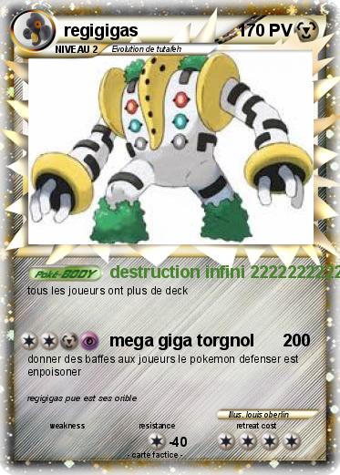Pokemon regigigas