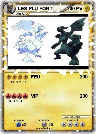 Pokemon LES PLU FORT