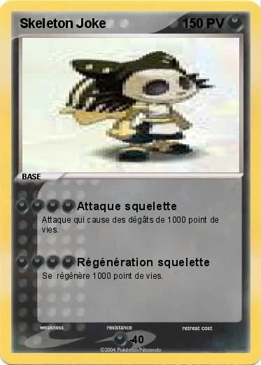 Pokemon Skeleton Joke