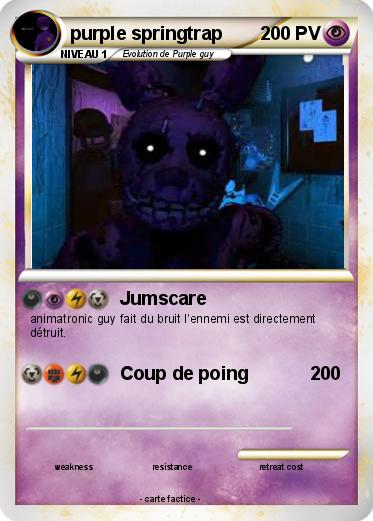 Pokemon purple springtrap