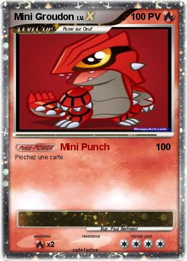 Pokemon Mini Groudon