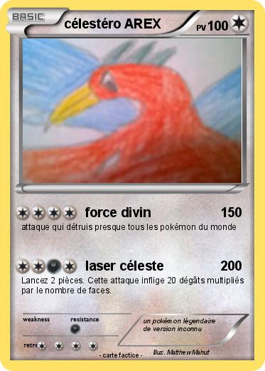 Pokemon célestéro AREX