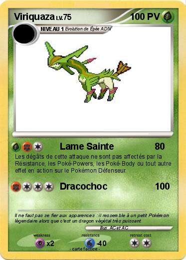 Pokemon Viriquaza