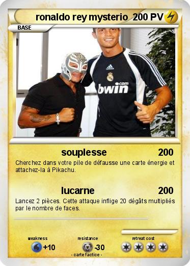 Pokemon ronaldo rey mysterio