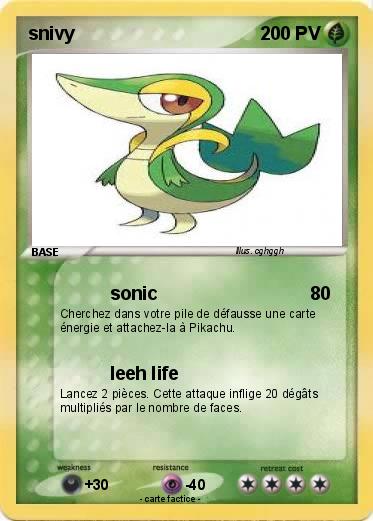 Pokemon snivy
