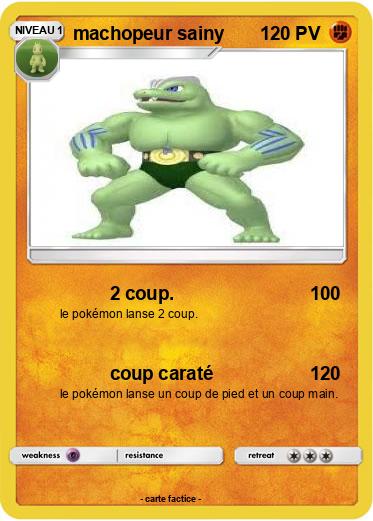 Pokemon machopeur sainy