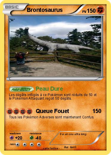 Pokemon Brontosaurus