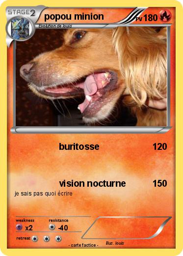 Pokemon popou minion