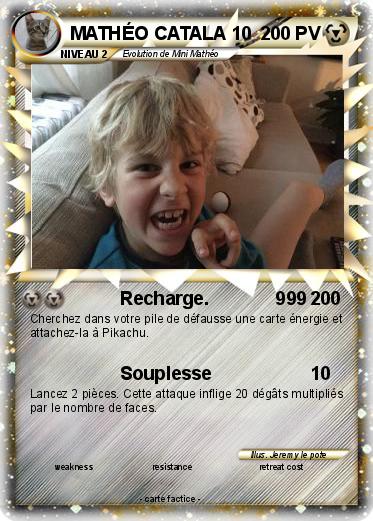 Pokemon MATHÉO CATALA 10