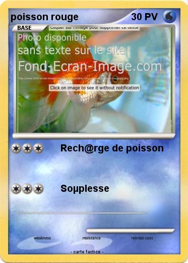 Pokemon poisson rouge