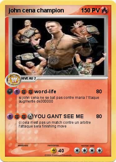 Pokemon john cena champion