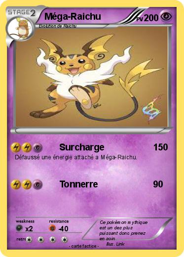 Pokemon Méga-Raichu