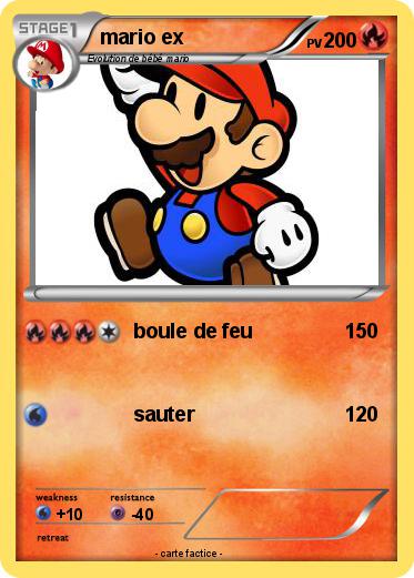 Pokemon mario ex