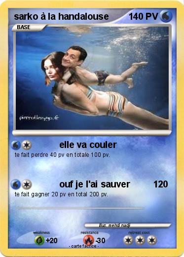 Pokemon sarko à la handalouse