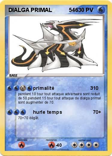 Pokemon DIALGA PRIMAL           546