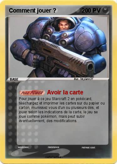 Pokemon Comment jouer ?