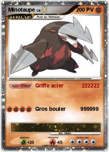 Pokemon Minotaupe