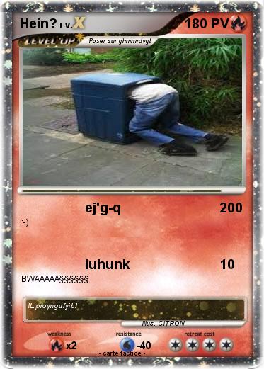 Pokemon Hein?