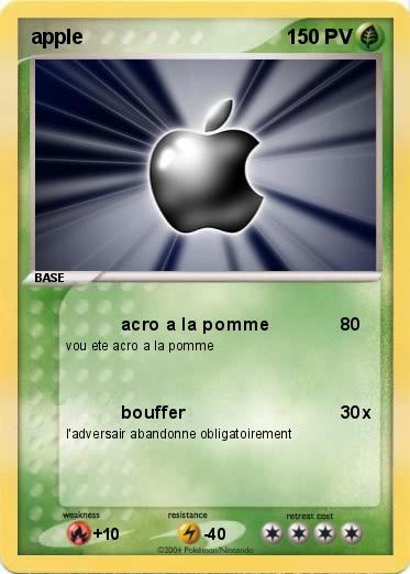 Pokemon apple
