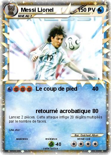 Pokemon Messi Lionel