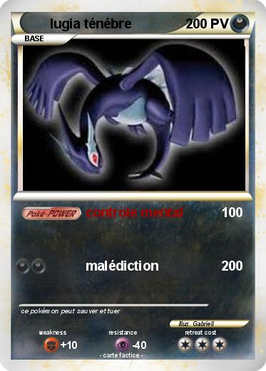 Pokemon lugia ténébre