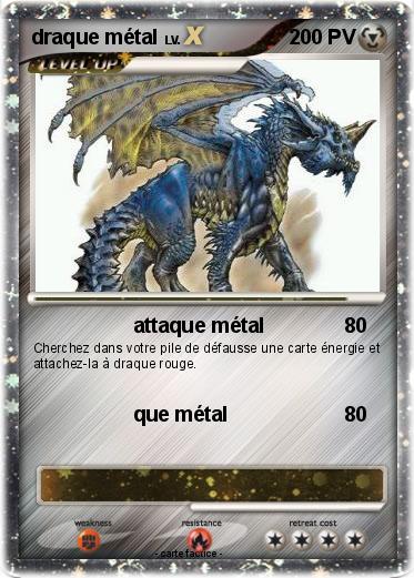 Pokemon draque métal