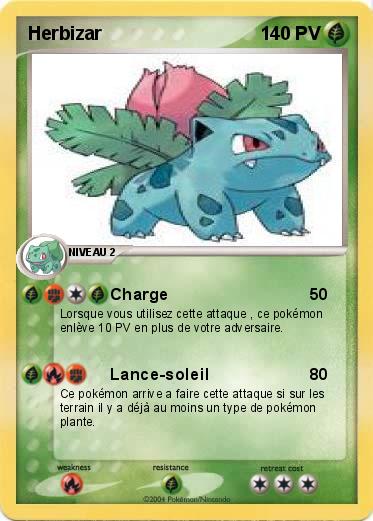 Pokemon Herbizar