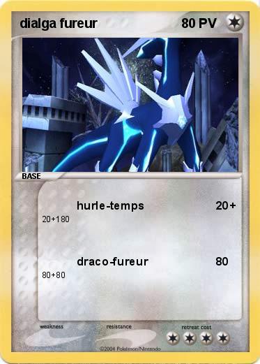 Pokemon dialga fureur