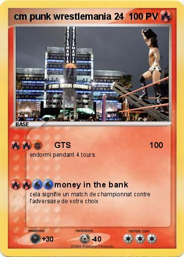 Pokemon cm punk wrestlemania 24