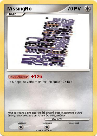 Pokemon MissingNo