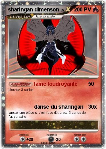 Pokemon sharingan dimenson