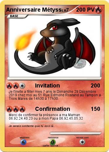 Pokemon Anniversaire Métyss