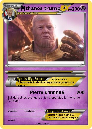 Pokemon thanos trump