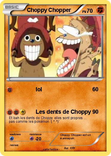 Pokemon Choppy Chopper