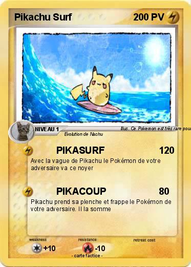 Pokemon Pikachu Surf